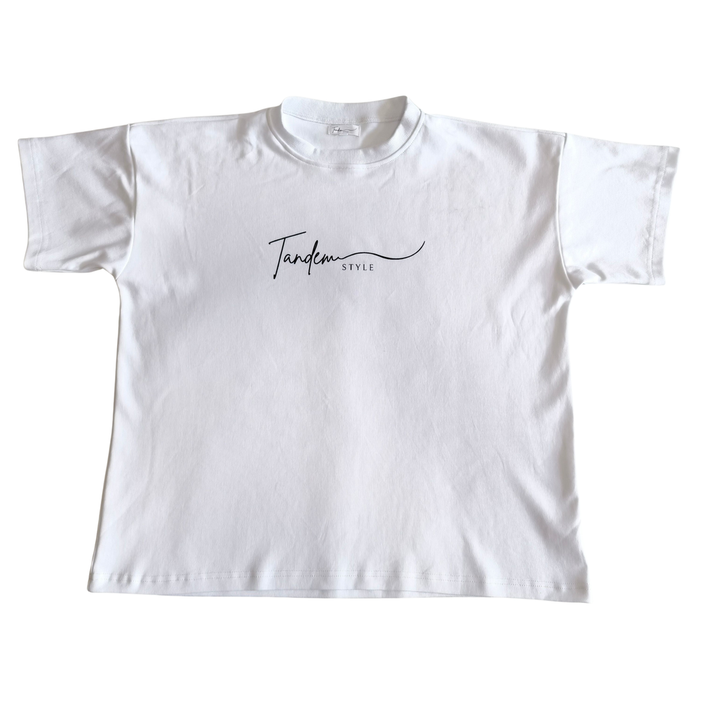 Women's Cloud Nine Tee + Cream Stripe Pants Set