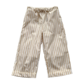 Kids Cream Stripe Lounge Pants