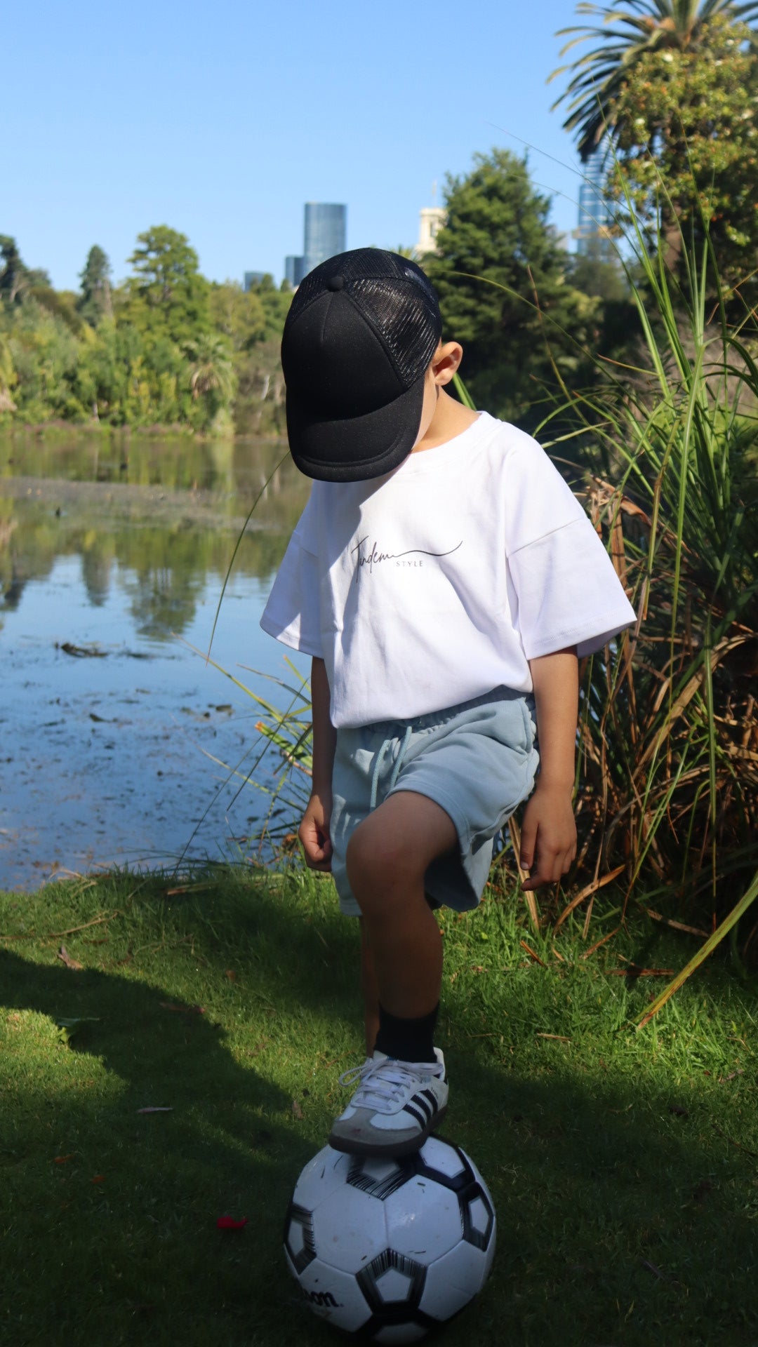 Kids Cloud Nine Premium White Tee