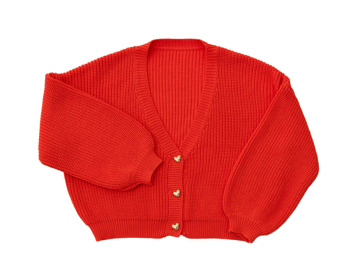 Red Hot Knit Cardigan- Women's (Pre-order)