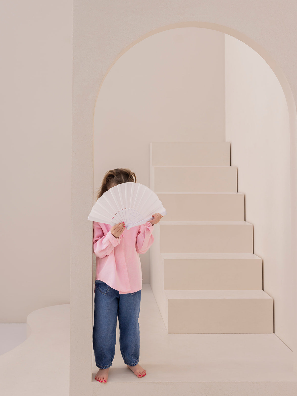 Rosie Oversized Oxford Shirt- Kids
