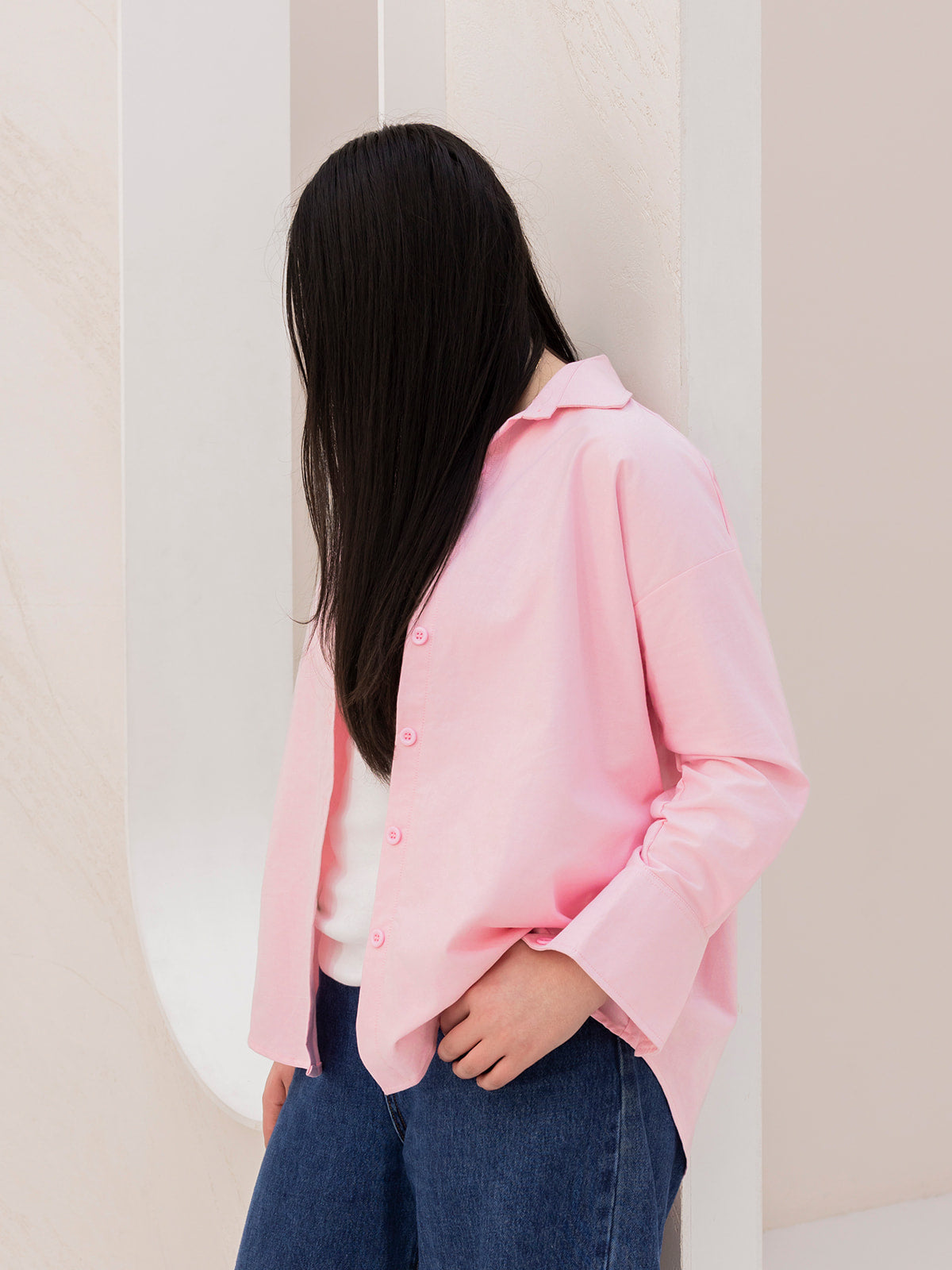 Rosie Oversized Oxford Shirt- Women's