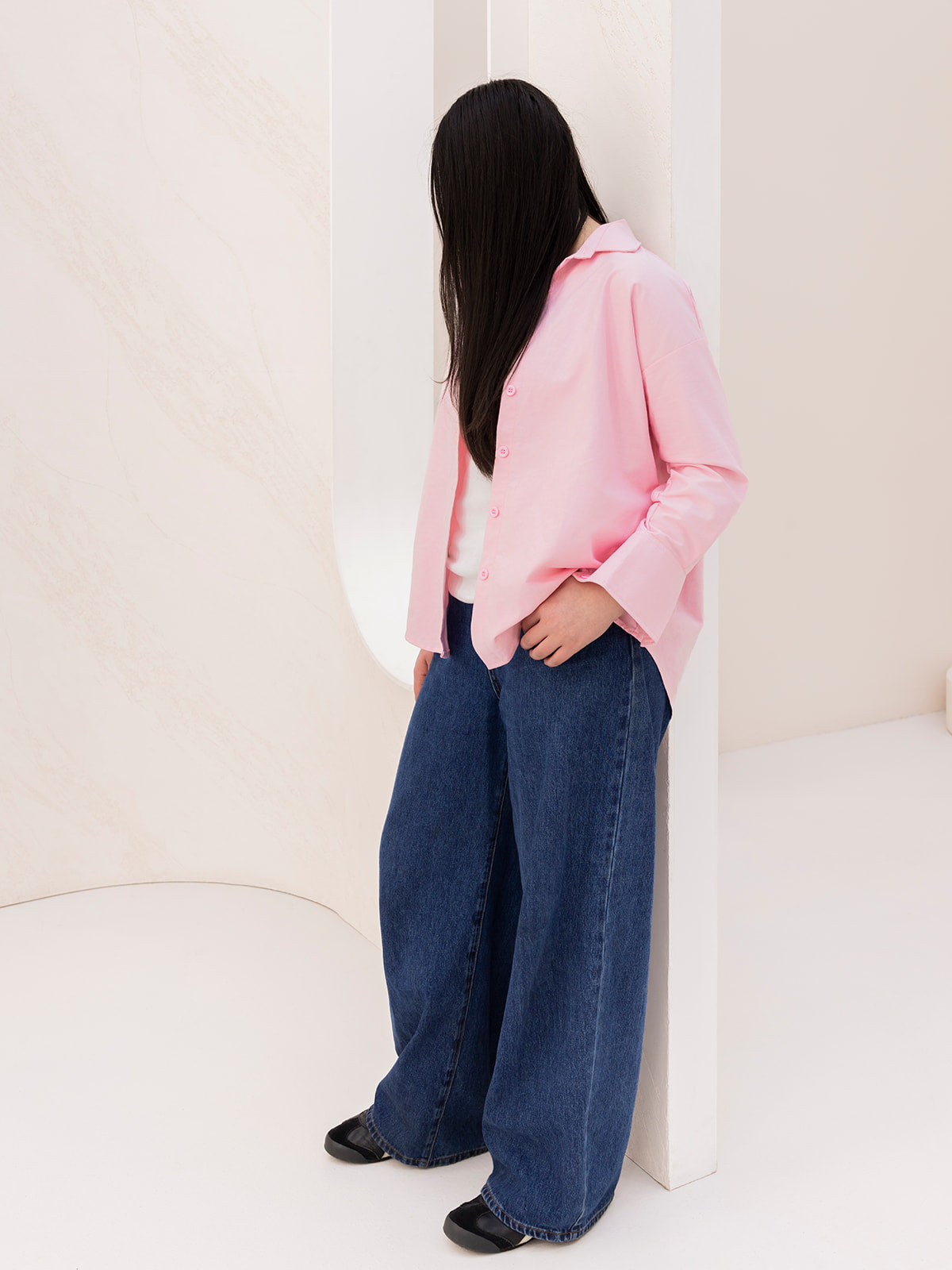 Rosie Oversized Oxford Shirt- Women's