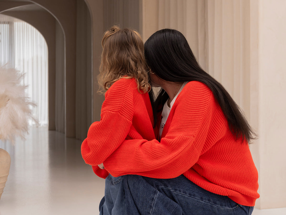 Red Hot Knit Cardigan- Women's (Pre-order)