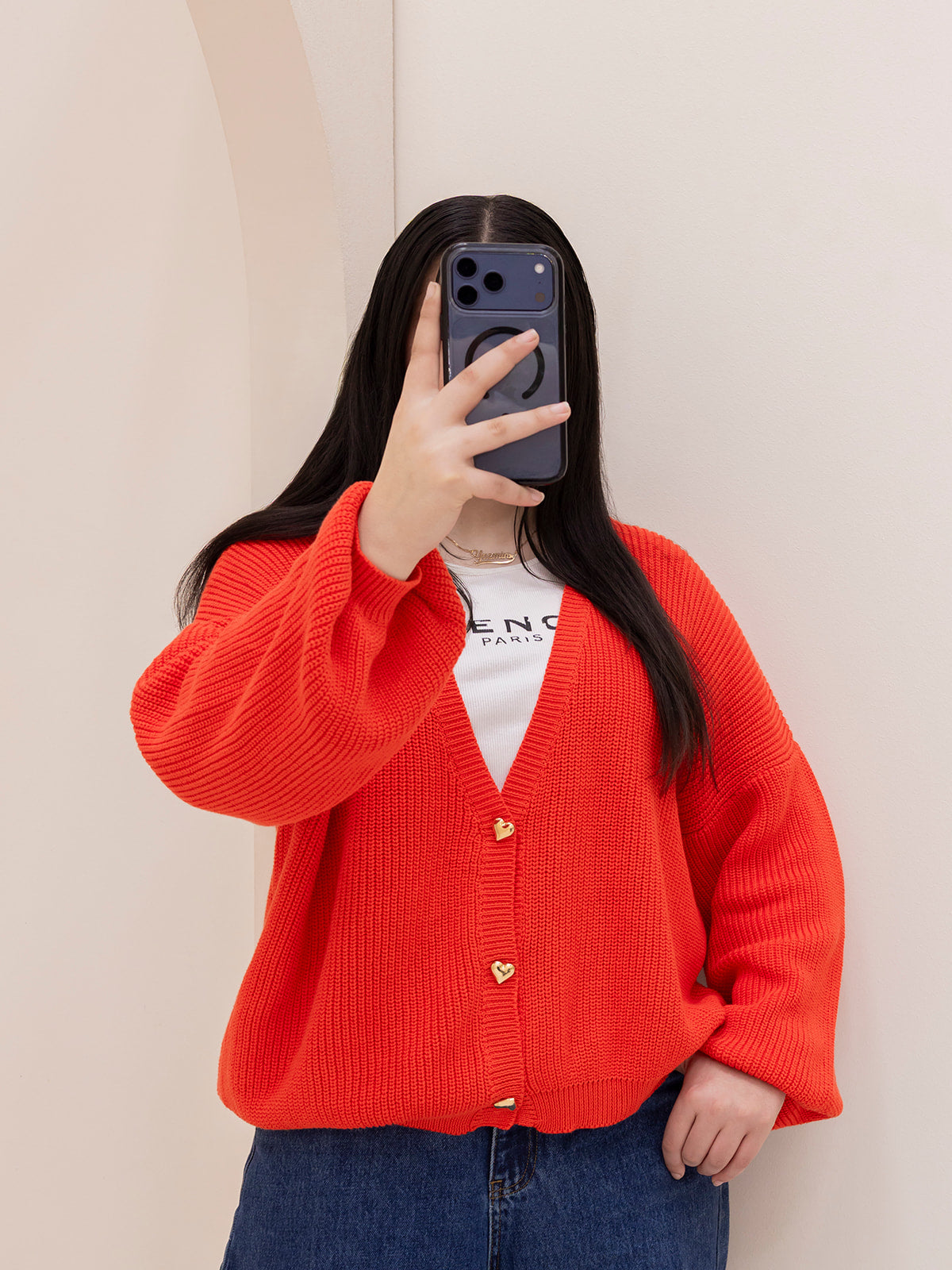 Red Hot Knit Cardigan- Women's (Pre-order)