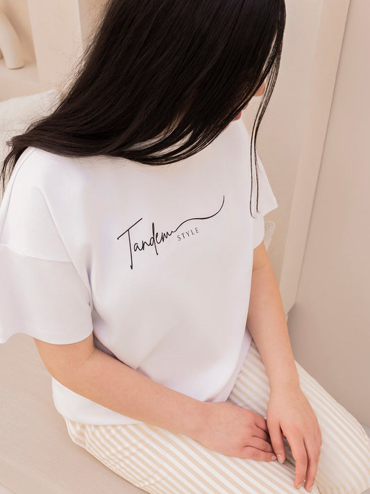 Cloud Nine Premium White T-Shirt- Women's